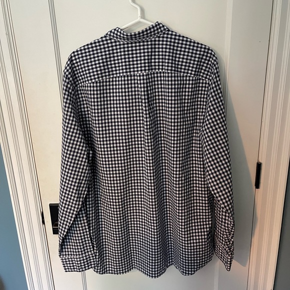 Gap Blue Checkered Button Down - Size XL - Picture 2 of 4